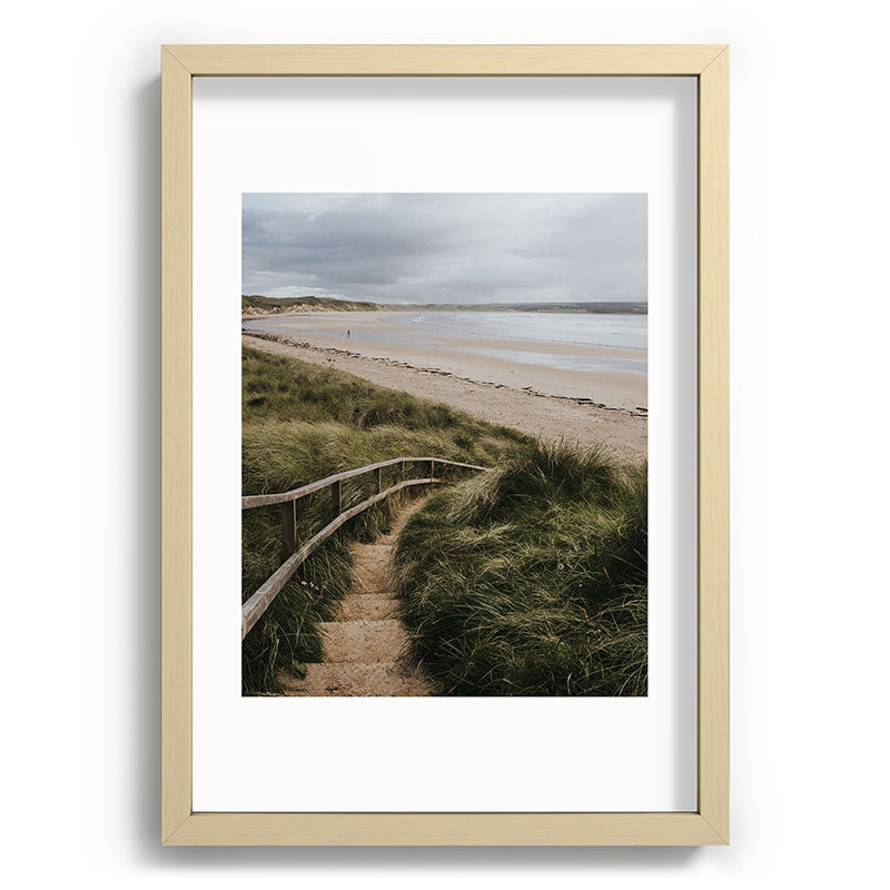 A day at the beach - Landscape and Nature Photography Framed Art Print