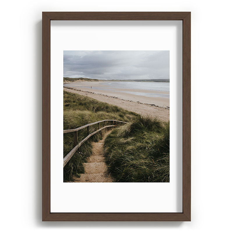 A day at the beach - Landscape and Nature Photography Framed Art Print