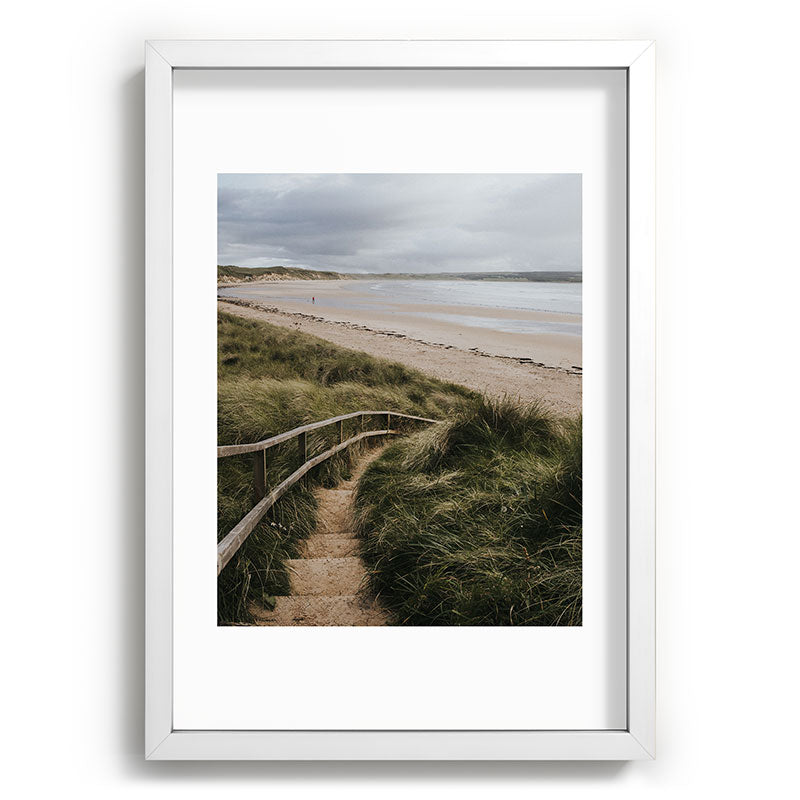 A day at the beach - Landscape and Nature Photography Framed Art Print