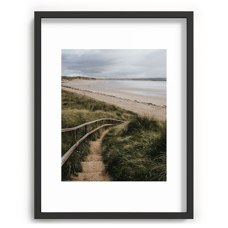 A day at the beach - Landscape and Nature Photography Framed Art Print