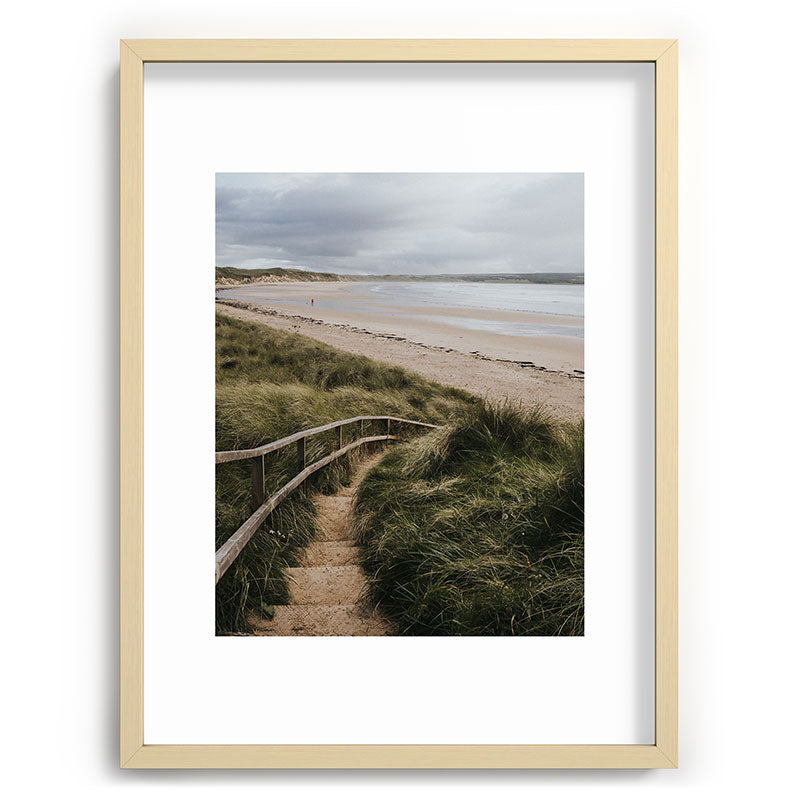 A day at the beach - Landscape and Nature Photography Framed Art Print