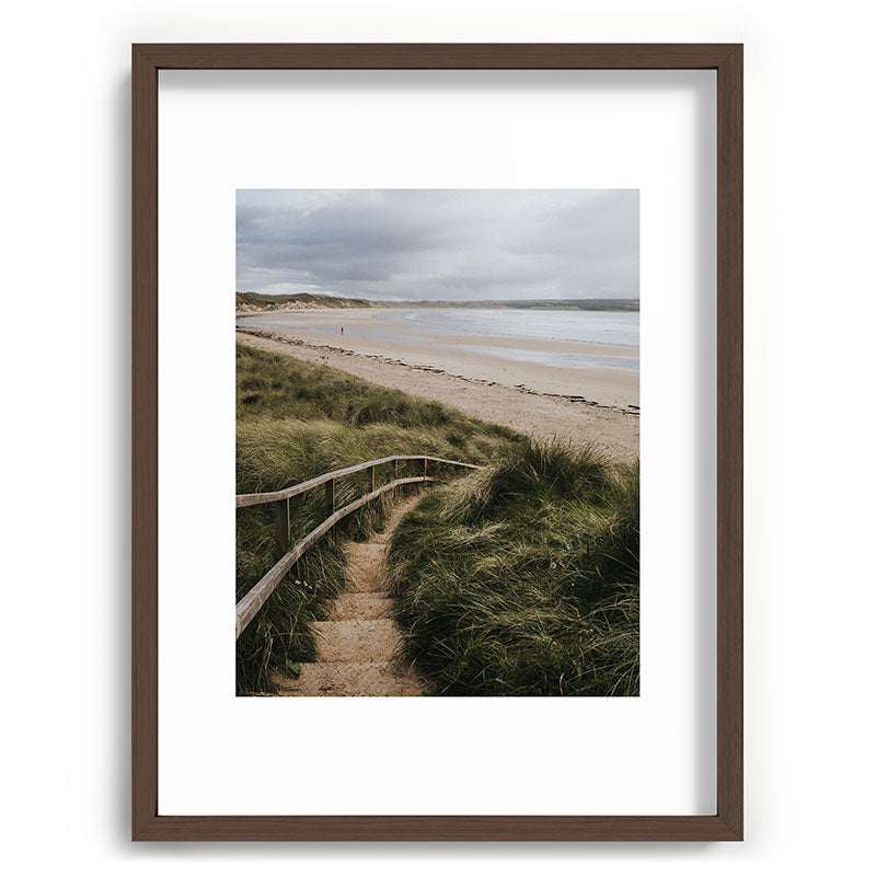 A day at the beach - Landscape and Nature Photography Framed Art Print