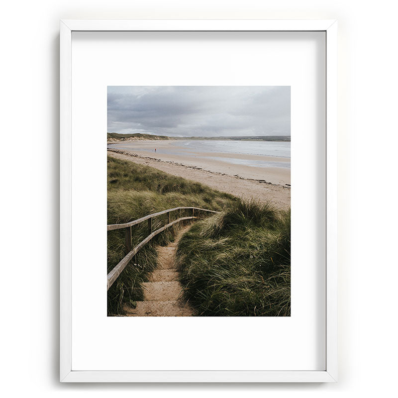 A day at the beach - Landscape and Nature Photography Framed Art Print
