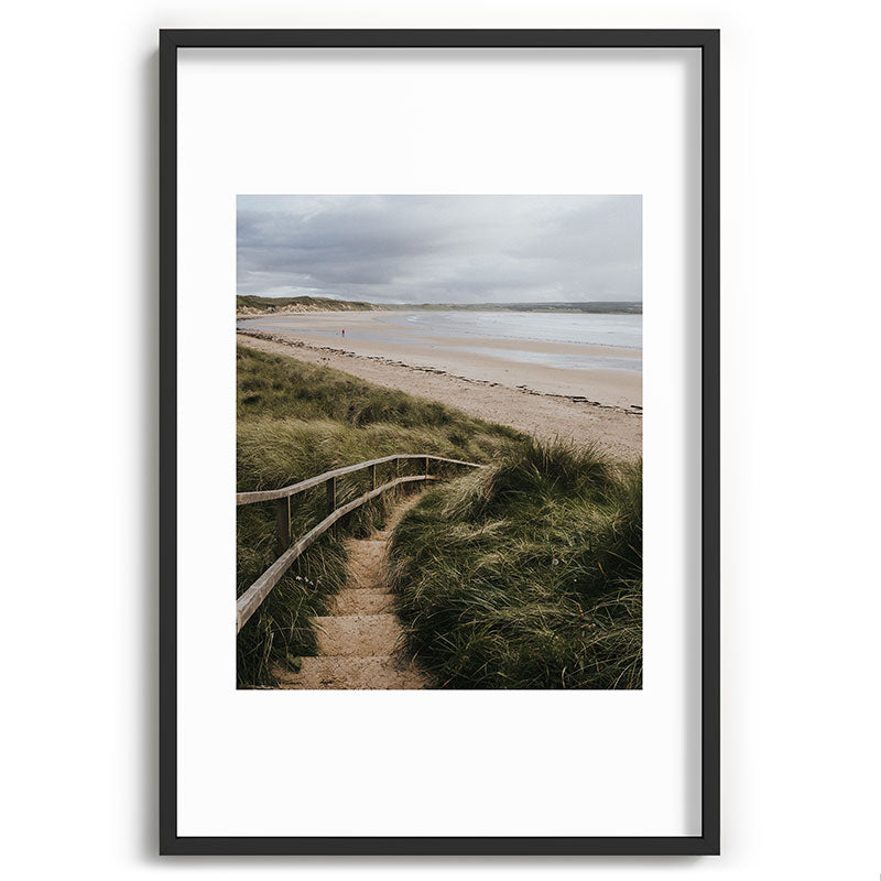 A day at the beach - Landscape and Nature Photography Framed Art Print