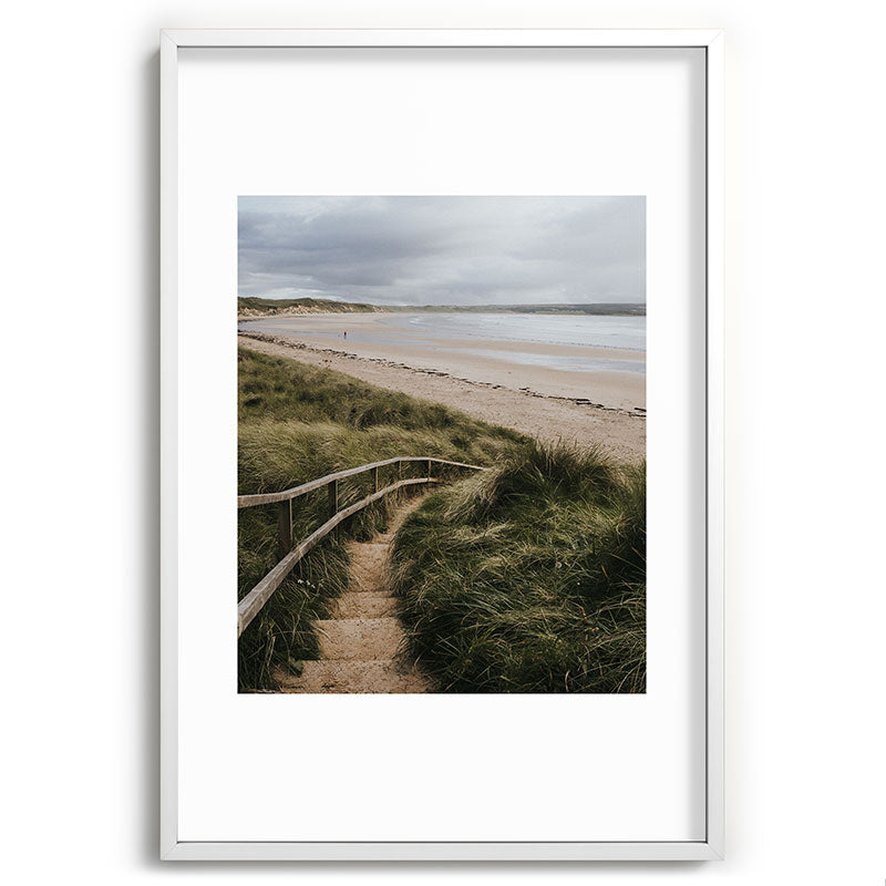 A day at the beach - Landscape and Nature Photography Framed Art Print