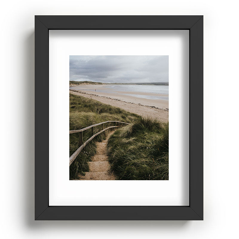 A day at the beach - Landscape and Nature Photography Framed Art Print