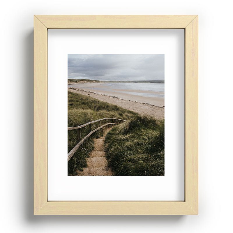 A day at the beach - Landscape and Nature Photography Framed Art Print