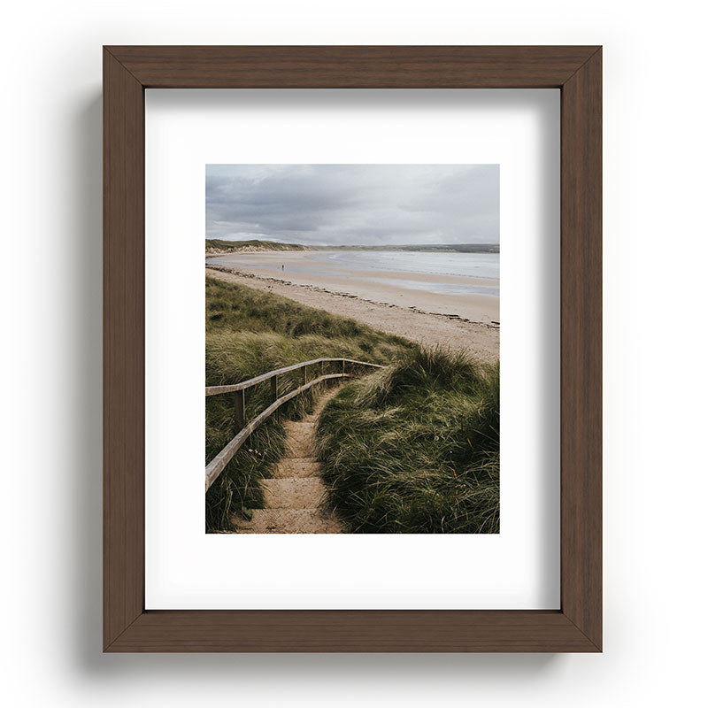 A day at the beach - Landscape and Nature Photography Framed Art Print