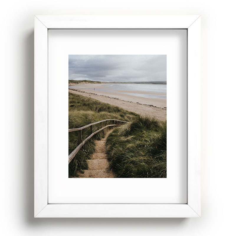 A day at the beach - Landscape and Nature Photography Framed Art Print