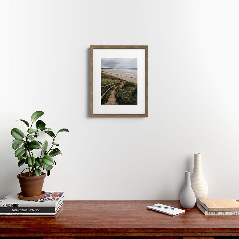 A day at the beach - Landscape and Nature Photography Framed Art Print
