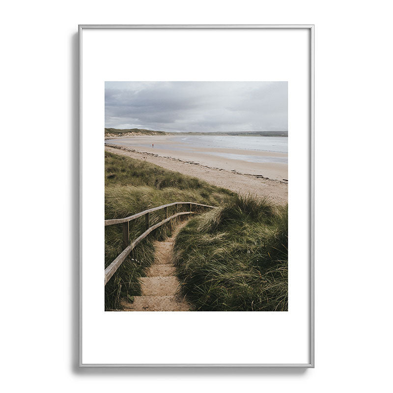 A day at the beach - Landscape and Nature Photography Framed Art Print