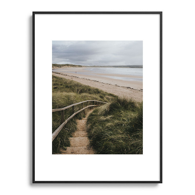A day at the beach - Landscape and Nature Photography Framed Art Print