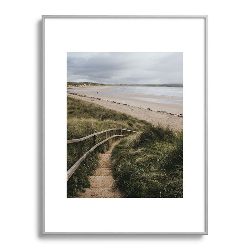 A day at the beach - Landscape and Nature Photography Framed Art Print