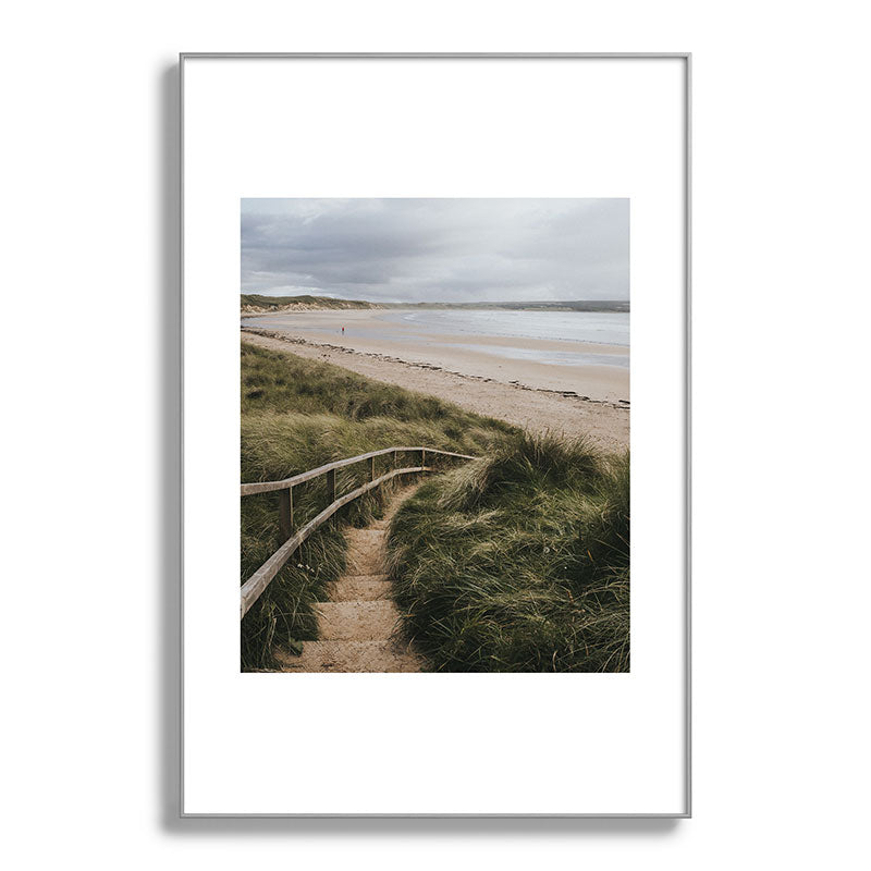 A day at the beach - Landscape and Nature Photography Framed Art Print