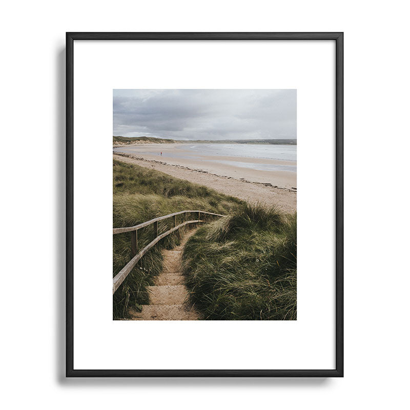 A day at the beach - Landscape and Nature Photography Framed Art Print