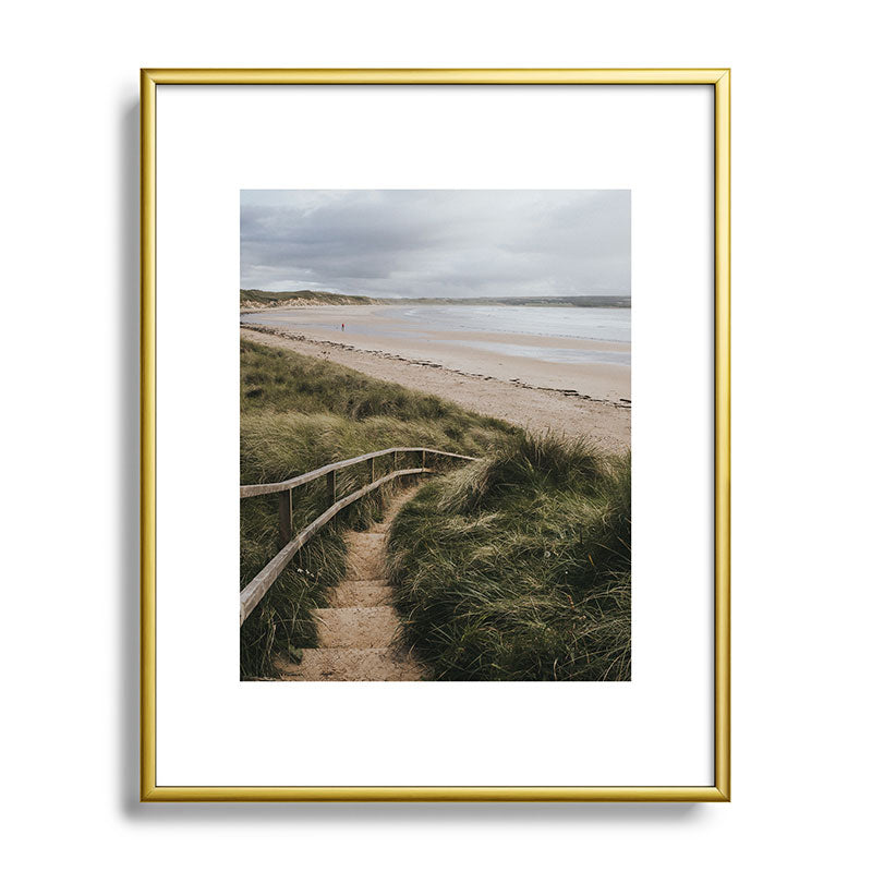 A day at the beach - Landscape and Nature Photography Framed Art Print