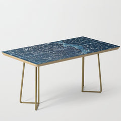 1900 Star Constellation Map - Chart Vintage Poster Coffee Table