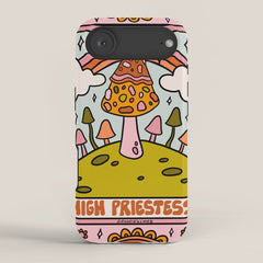 2. High Priestess Mushroom iPhone Case