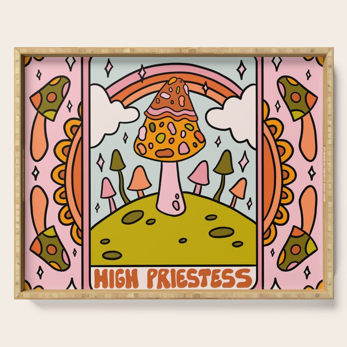 2. High Priestess Mushroom Serving Tray