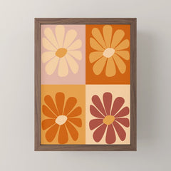 70's Daisy Bloom  Mini Art Print
