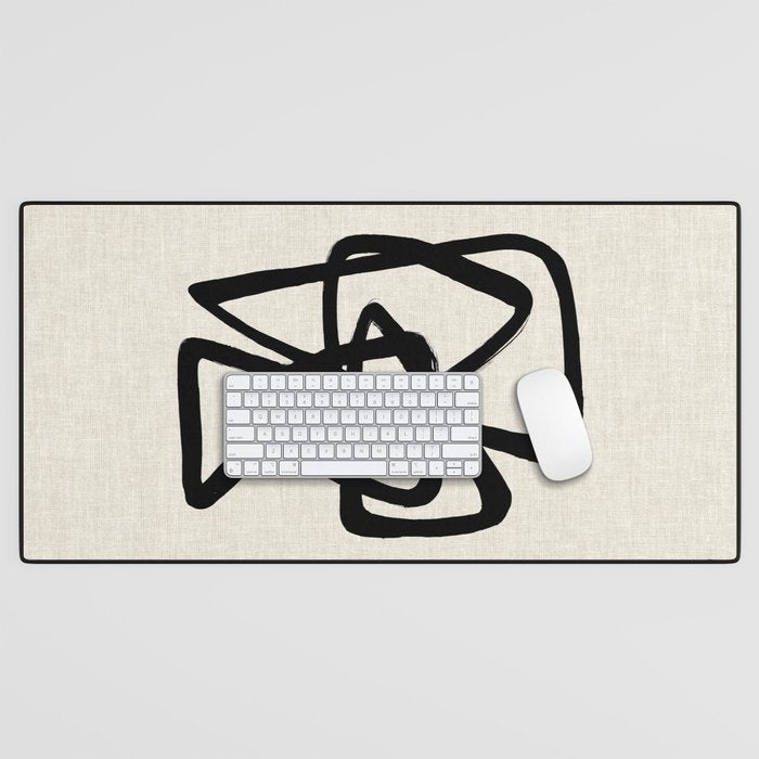 A Family Of Five Desk Mat