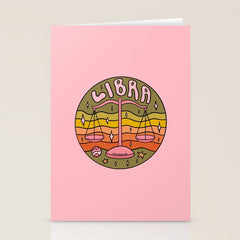 2020 Libra Stationery Card