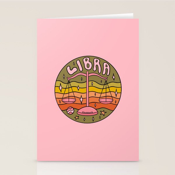 2020 Libra Stationery Card