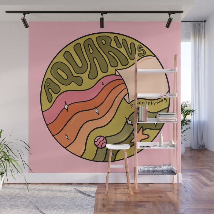 2020 Aquarius Wall Mural