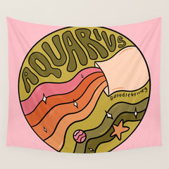 2020 Aquarius Wall Tapestry
