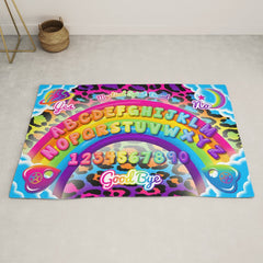 1997 Neon Rainbow Spirit Board Rug