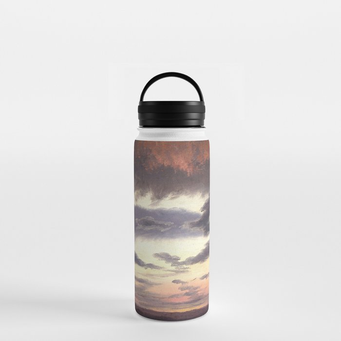 "Cloud Study" by Knud Baade, 1838 Water Bottle