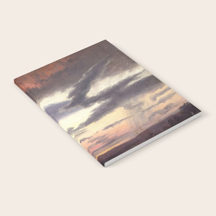 "Cloud Study" by Knud Baade, 1838 Notebook