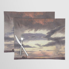 "Cloud Study" by Knud Baade, 1838 Placemat