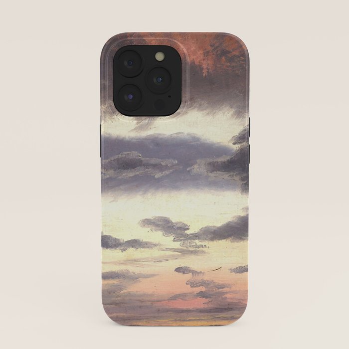 "Cloud Study" by Knud Baade, 1838 iPhone Case