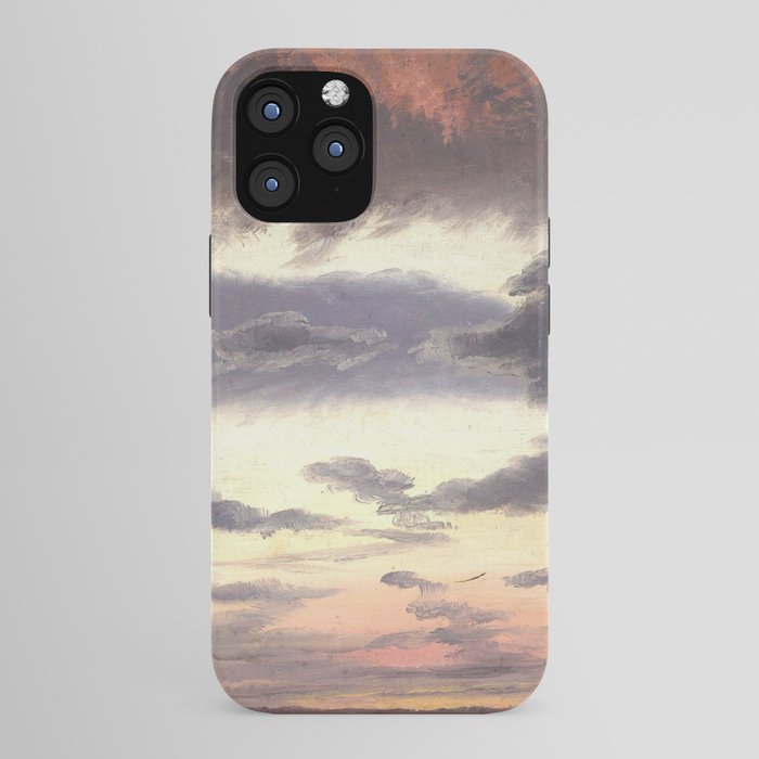 "Cloud Study" by Knud Baade, 1838 iPhone Case