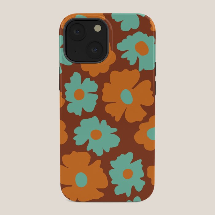 70's Retro print iPhone Case