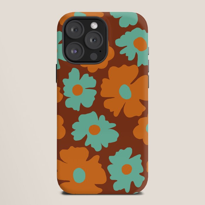 70's Retro print iPhone Case