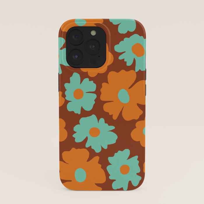 70's Retro print iPhone Case