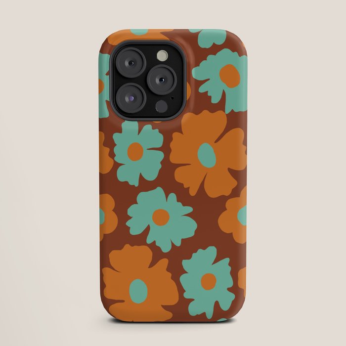 70's Retro print iPhone Case