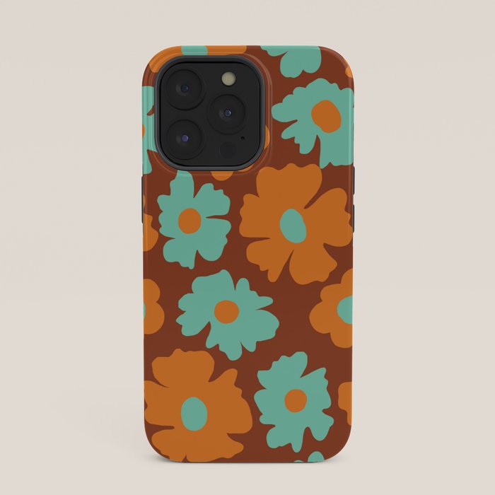 70's Retro print iPhone Case