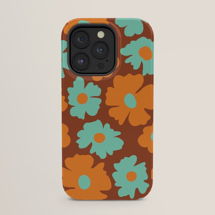 70's Retro print iPhone Case