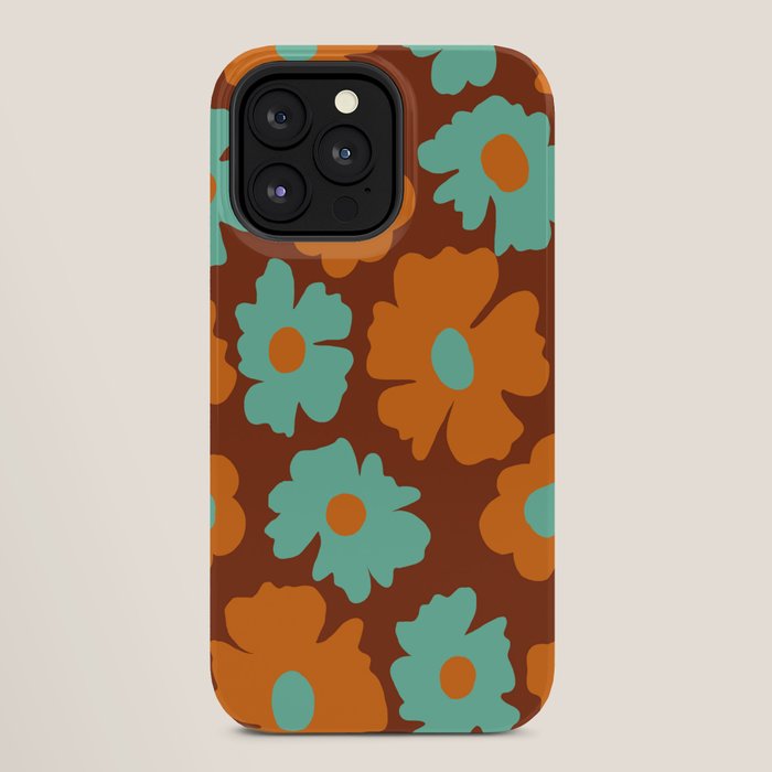 70's Retro print iPhone Case