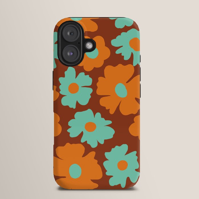 70's Retro print iPhone Case
