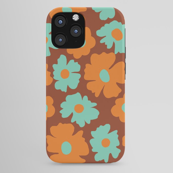 70's Retro print iPhone Case