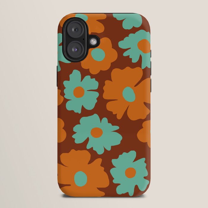 70's Retro print iPhone Case