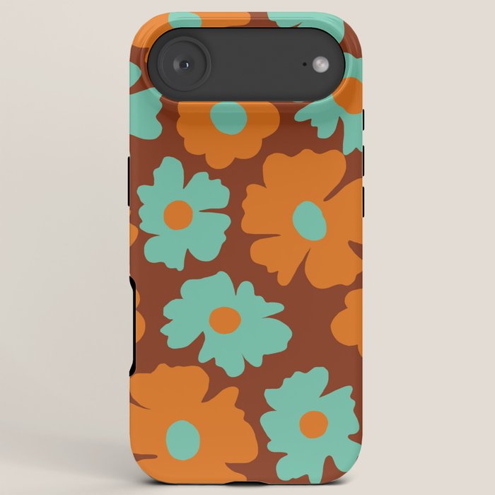 70's Retro print iPhone Case