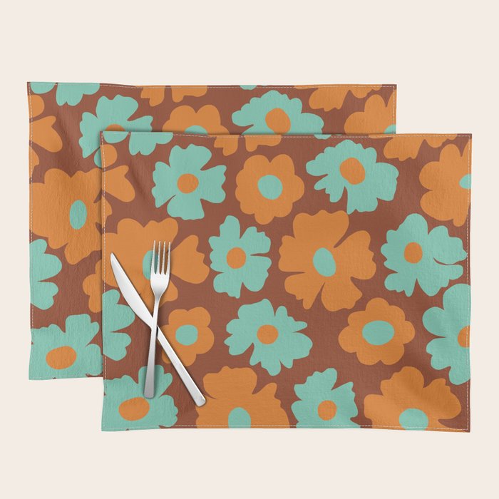 70's Retro print Placemat