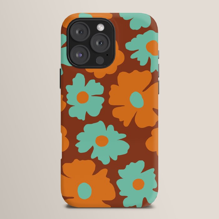 70's Retro print iPhone Case
