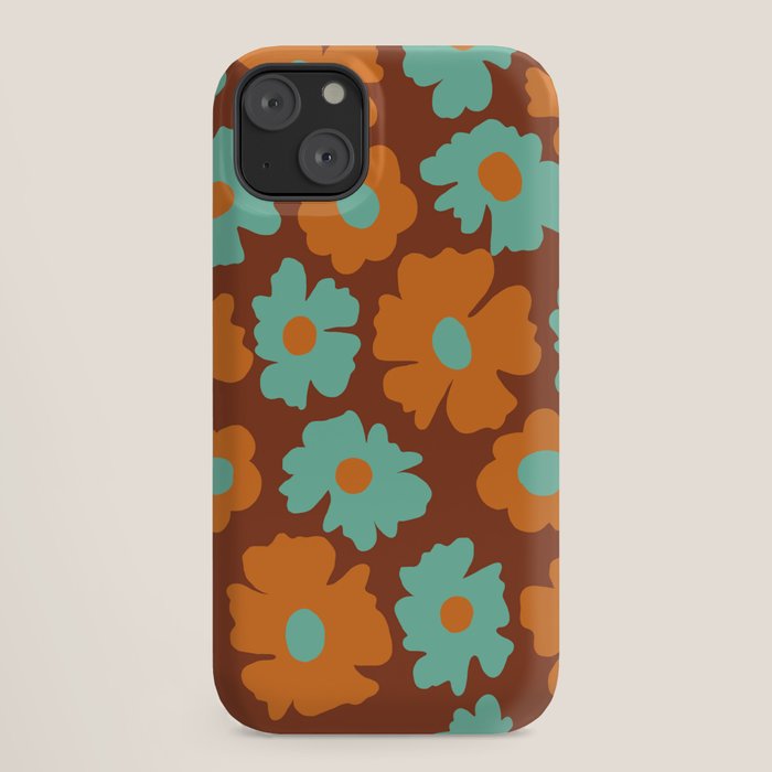70's Retro print iPhone Case
