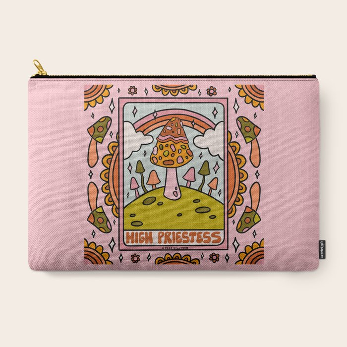 2. High Priestess Mushroom Carry All Pouch